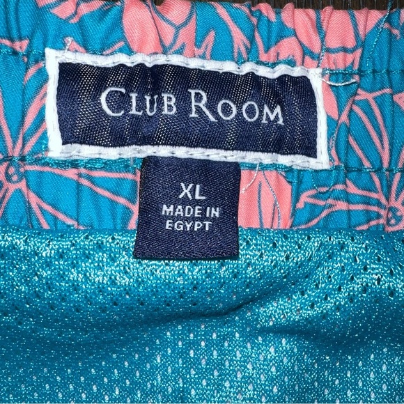 Club Room floral swim trunks with mesh liner size XL - Picture 4 of 4